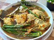 Gambar ikan siakap berkuah