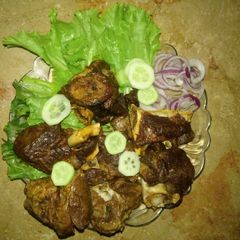 A picture of Spicy Fry Steam Mutton.