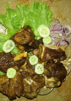 A picture of Spicy Fry Steam Mutton.