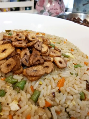 Easy Way Make Recipe Garlic Fried Rice that is Really Delicious, Really Delicious}