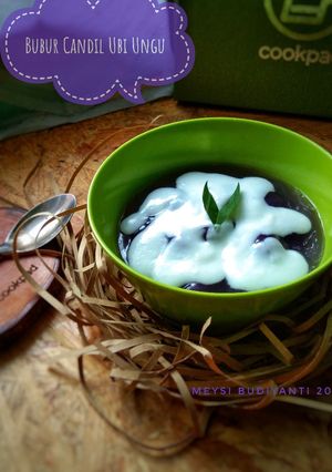 Foto resep Bubur Candil Ubi Ungu