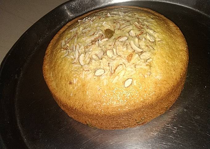 Vanilla Almond Layer Cake • Keeping It Simple Blog