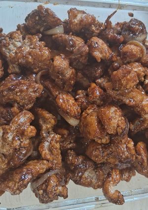 Foto resep Ayam krispi saus asam manis