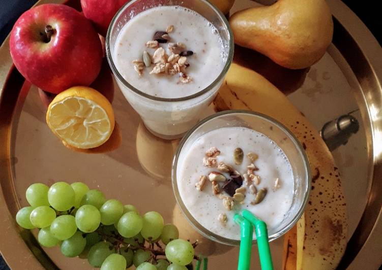 La Meilleur Recette De Smoothie Poire &amp; Straciatella