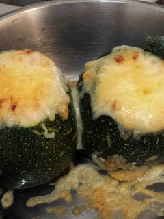 Una foto de Calabacines rellenos