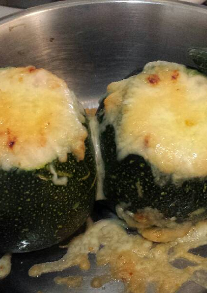 Una foto de Calabacines rellenos