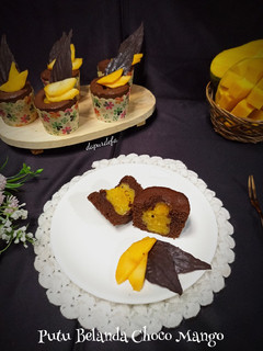 Foto resep Putu Belanda Choco Mango