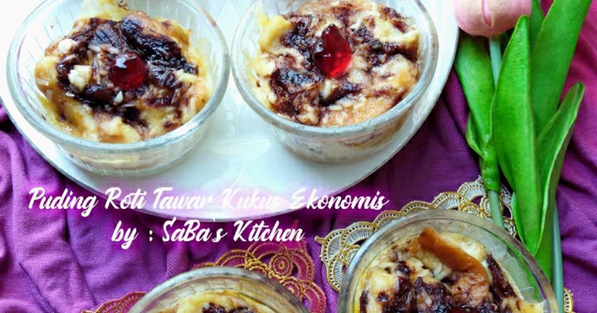  Resep  94 Puding  Roti  Tawar Kukus Ekonomis  oleh SaBa s 