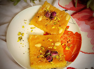 صورة لوصفة بسبوسة الطازج 😋 🍩