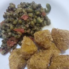 A picture of Turmeric sweet potato #themechallenge.