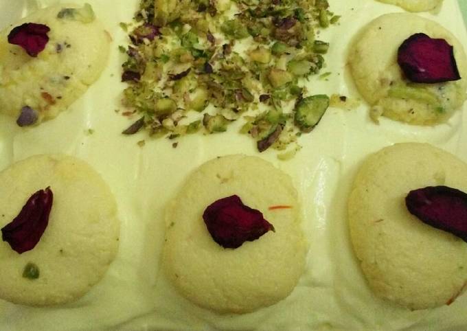 Steps to Make Any-night-of-the-week Rasmalai Cake