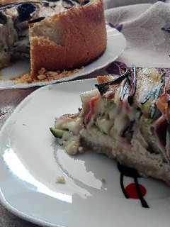 Una foto de Pastel de vegetales