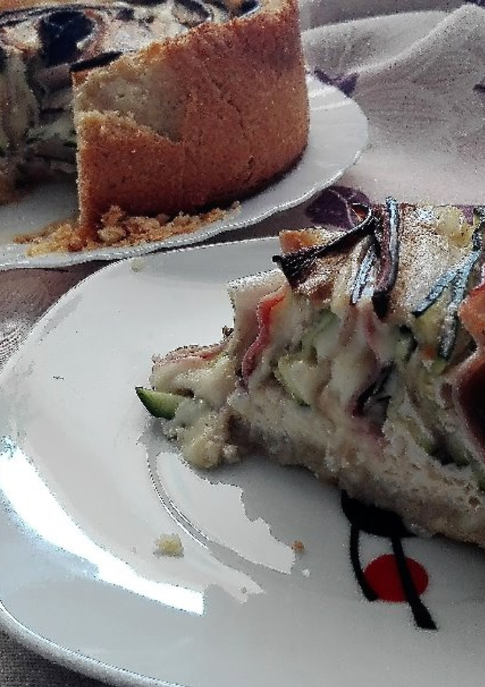 Una foto de Pastel de vegetales