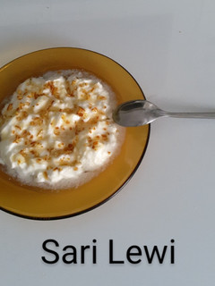Una foto de Yogur con toque especial