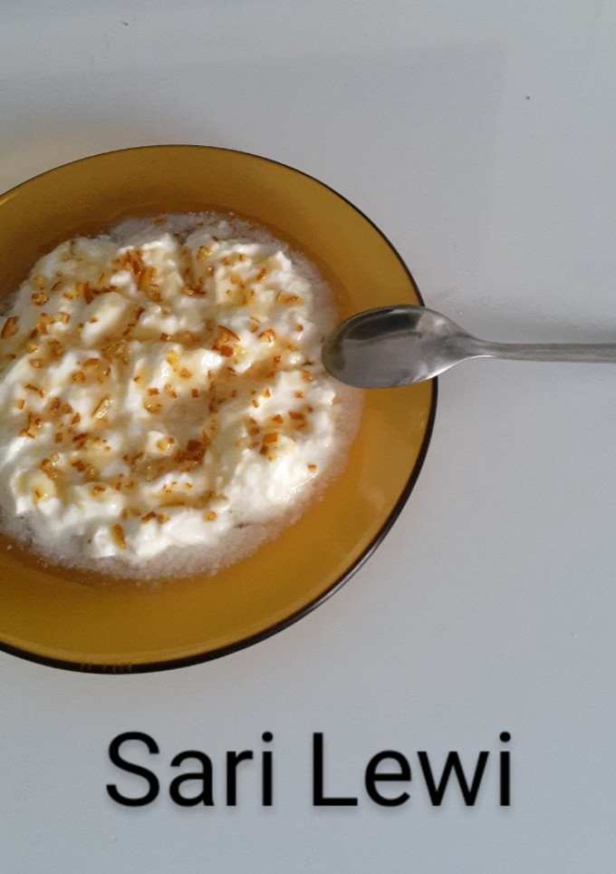 Una foto de Yogur con toque especial