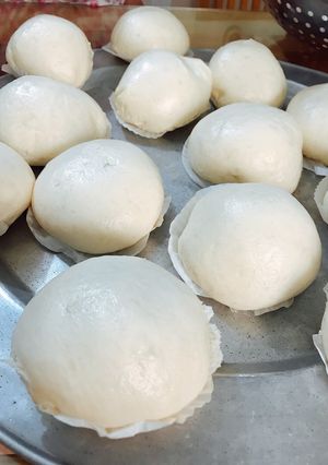 Hình của món Bánh bao nhân thịt.