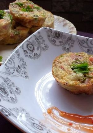 A picture of Egg muffins.
