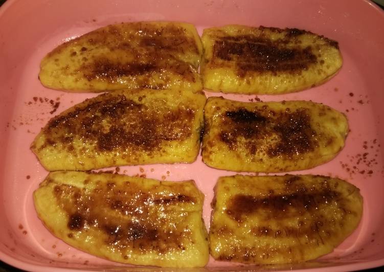 Pisang panggang teflon