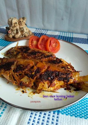 Foto resep Ikan Ekor Kuning Bakar Teflon