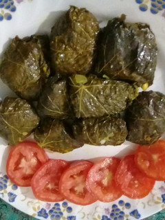عکسی از دستور دلمه برگ مو