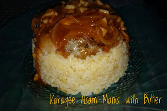 Langkah Mudah untuk Membuat Karagee Asam Manis with Butter Rice, Lezat