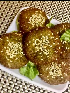 صورة لوصفة الطعمية المصري او الفلافل🧆🧆
