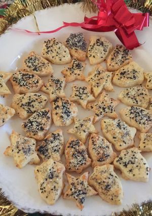 Una foto de Bizcochitos Calientes de Cuatro Quesos