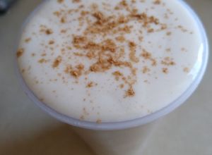 Una foto de Malteada de galleta y crema