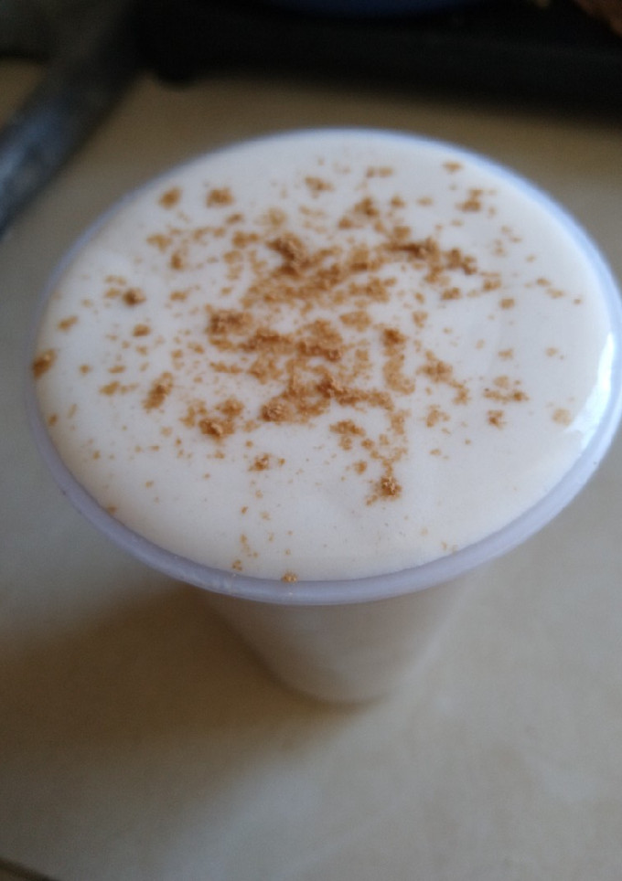 Una foto de Malteada de galleta y crema
