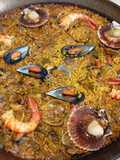 Galician Seafood Paella from Chiringuito “O Laño”