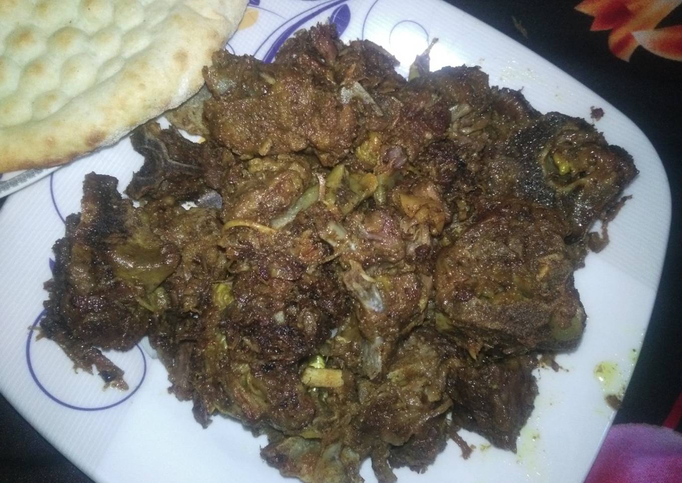 Mutton tandoori roast