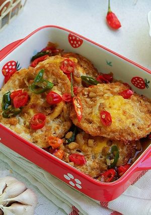 Foto resep Tumis Telur Ceplok (Praktis untuk Sahur)