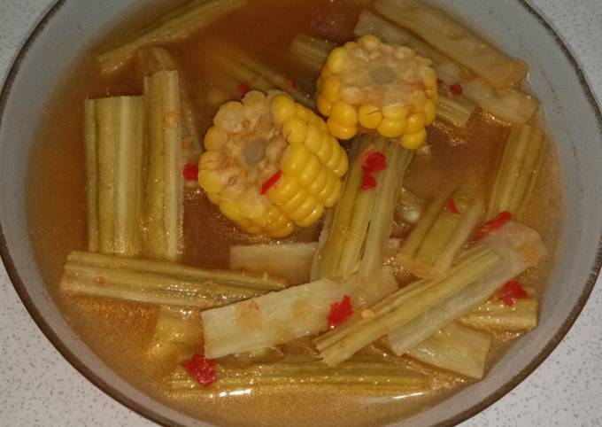 Resep: Sayur asem klentang Bahan Sederhana