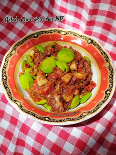 Foto resep Balado Cumi Asin & Pete