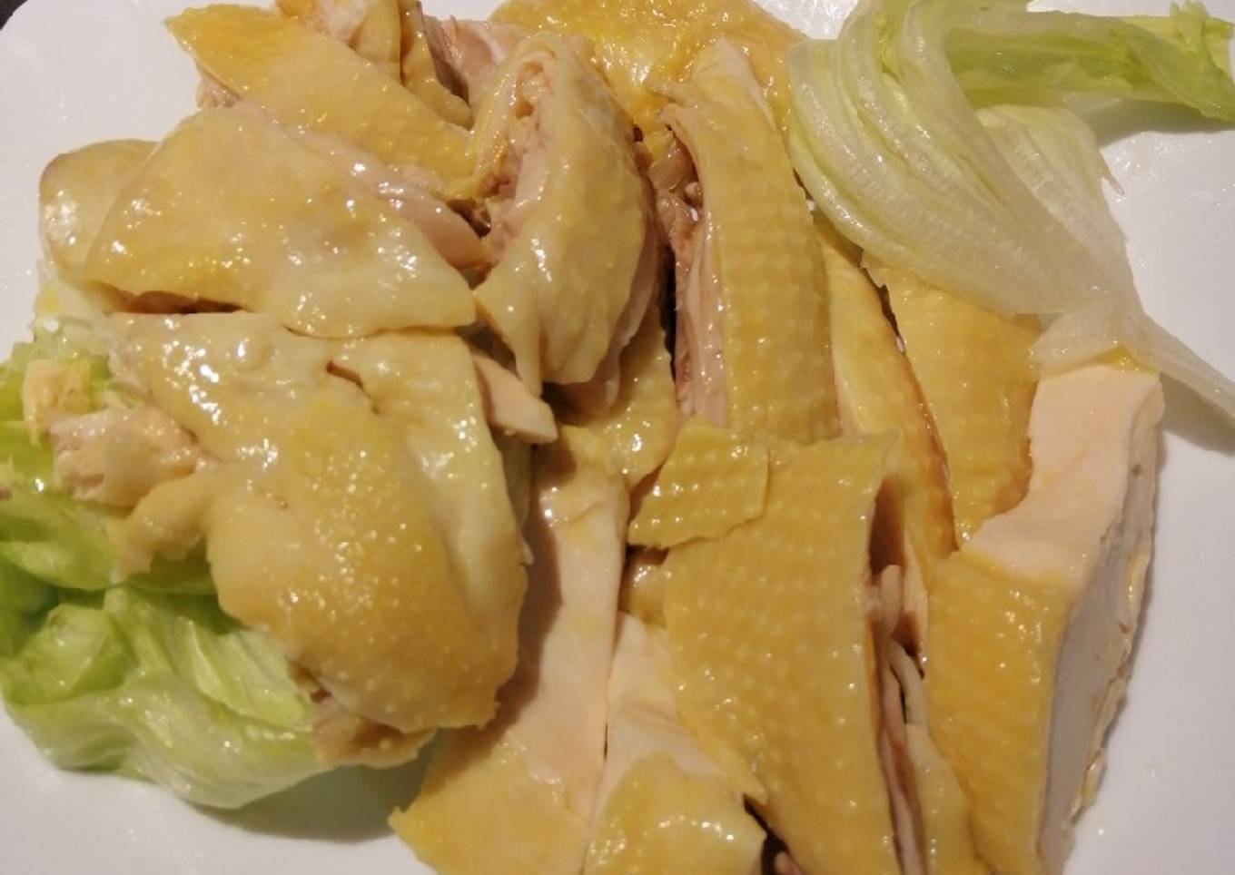Steamed chicken