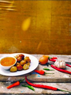 Foto resep Cilok bumbu kacang pedas