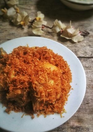 Foto resep Ayam Goreng Serundeng Kelapa