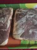 Queque marmolado