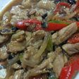 Beef in blackbean sauce
