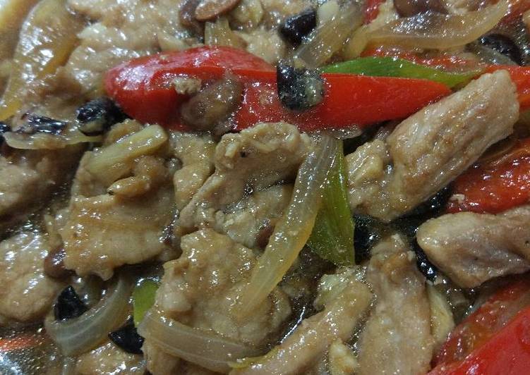 Resep Beef in blackbean sauce Anti Gagal