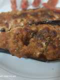 Berenjenas gratinadas de gambas y langostinos