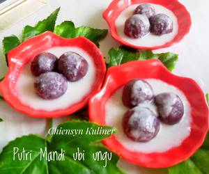 Resep Mudah Putri Mandi ubi ungu Enak Sempurna Resep Mudah Putri Mandi ubi ungu Enak Sempurna