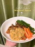 Grilled Chicken & mustard sauce