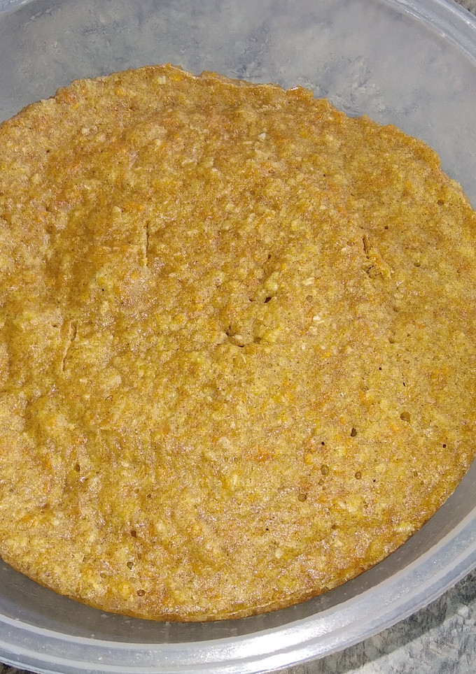 Una foto de Torta de zanahoria y avena