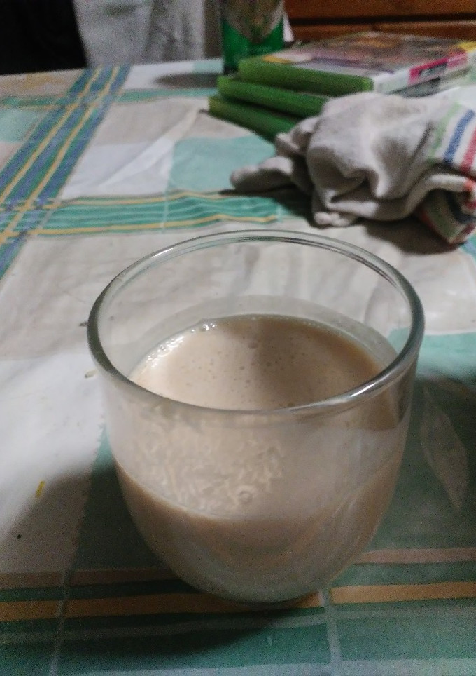 Una foto de Batido de limón y mandarina
