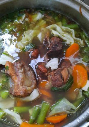 Foto resep Sop Iga Kacang Merah