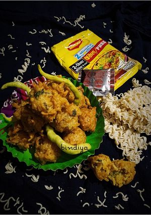 મેગી ભજીયા રેસીપી મુખ્ય ફોટો
