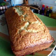 A picture of Banana Cake No Mixer No Baking Soda.