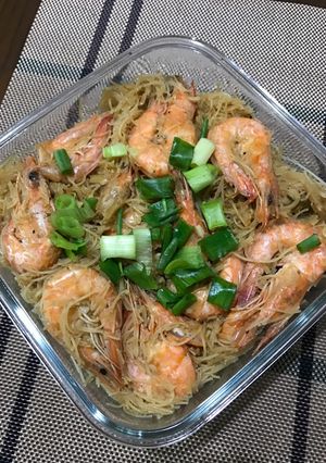 Foto resep Ginger Shrimp and Vermicelli