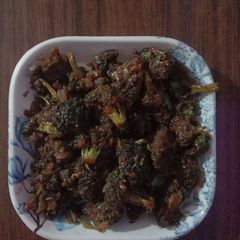 A picture of Broccoli Manchurian.